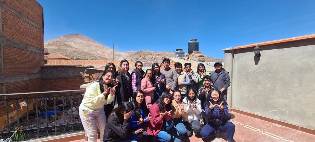 Actividad de Wiki Loves Monuments en Potosí
